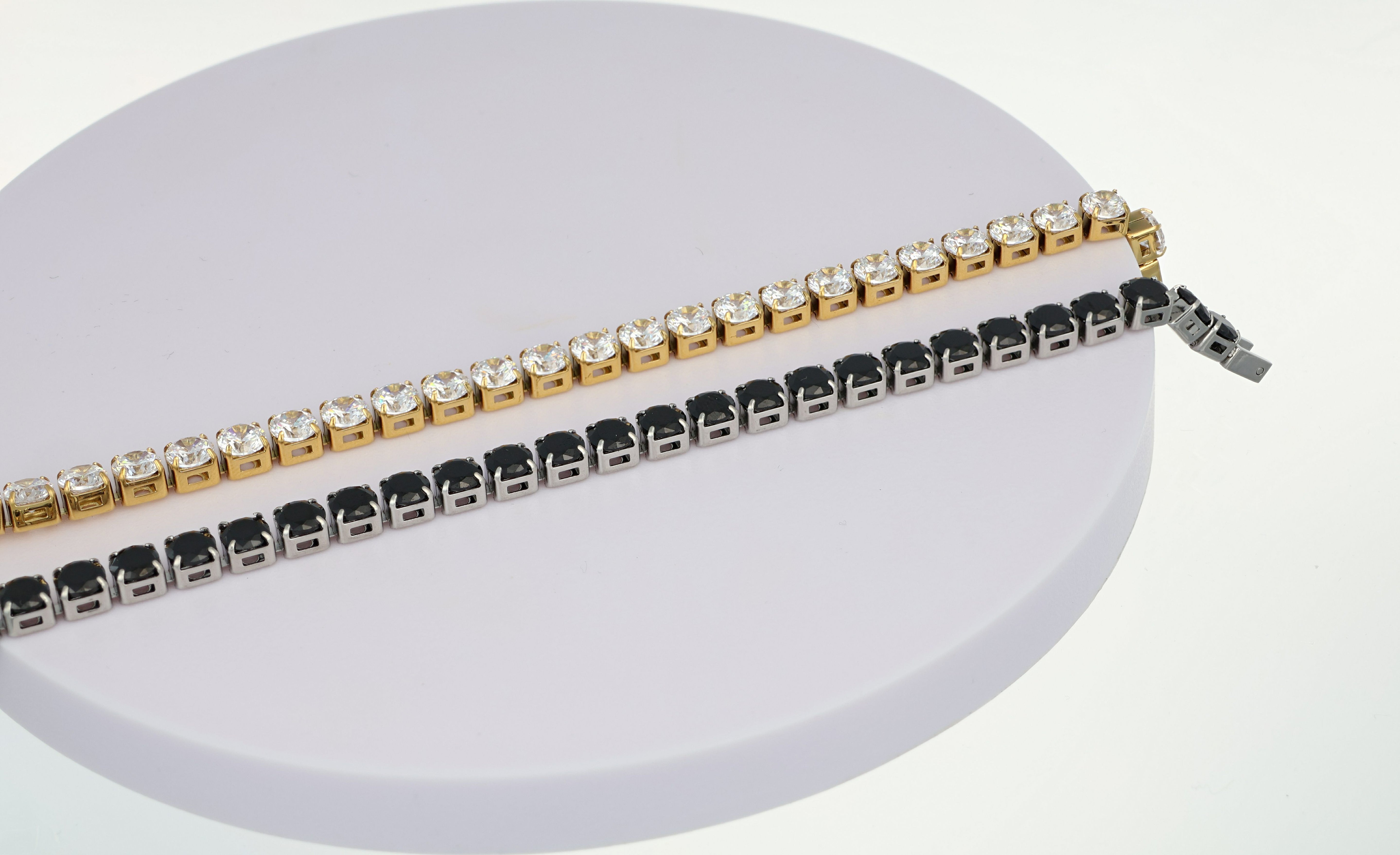 Brilliant shine 5mm bracelet