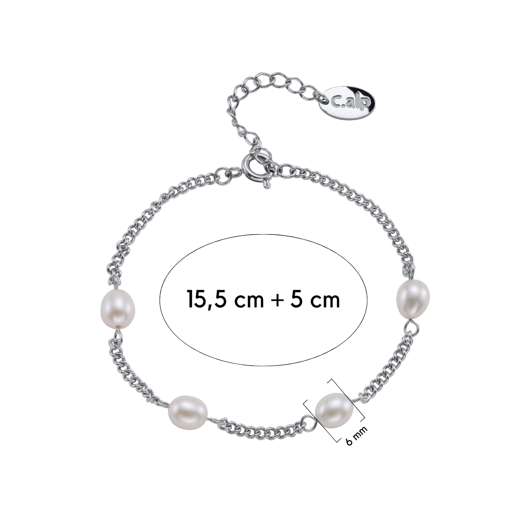 Bracciale con perle di marea