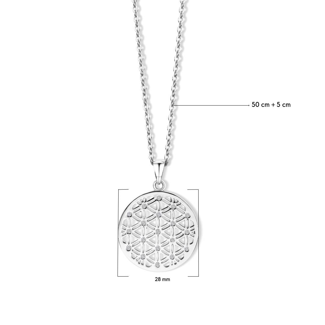 Flower Of Life pendant with chain