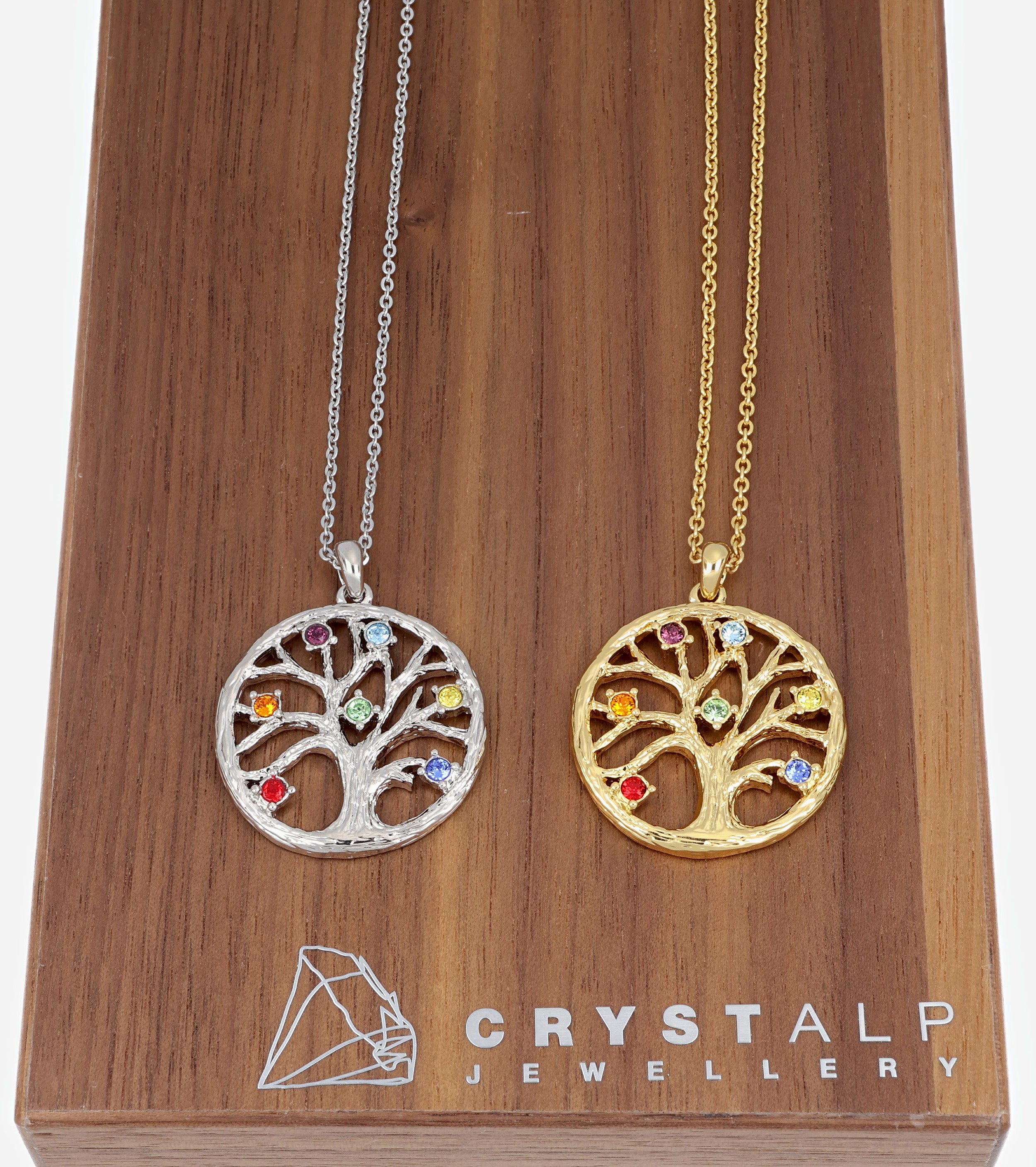 Chakra Tree Of Life pendant with chain