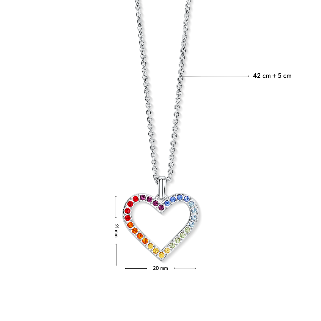 Chakra Heart pendant with chain