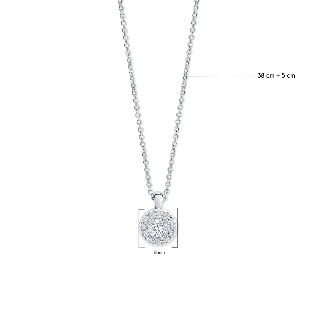 Classic Solitaire pendant