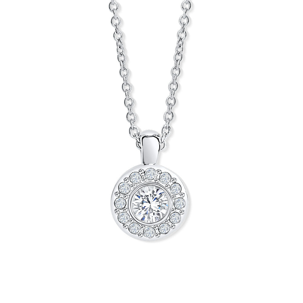 Classic Solitaire pendant