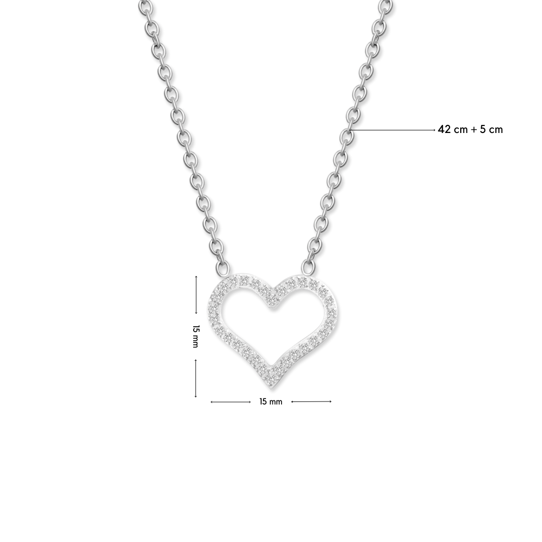 Sparkling Heart Pendant