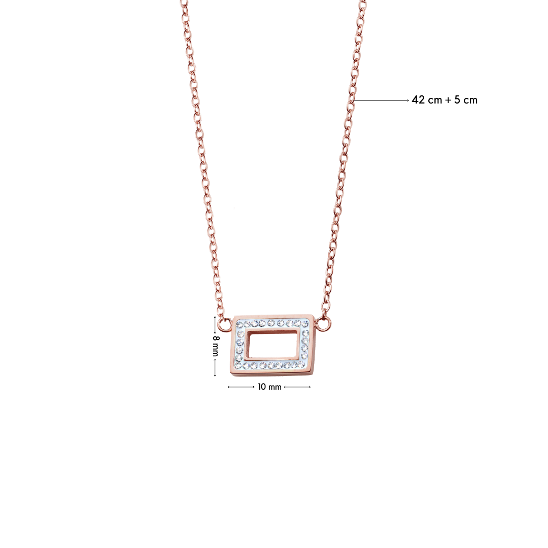 Party Square Necklace