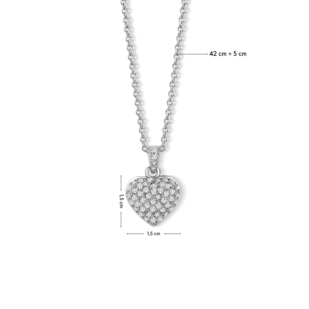 Darling Heart pendant with chain