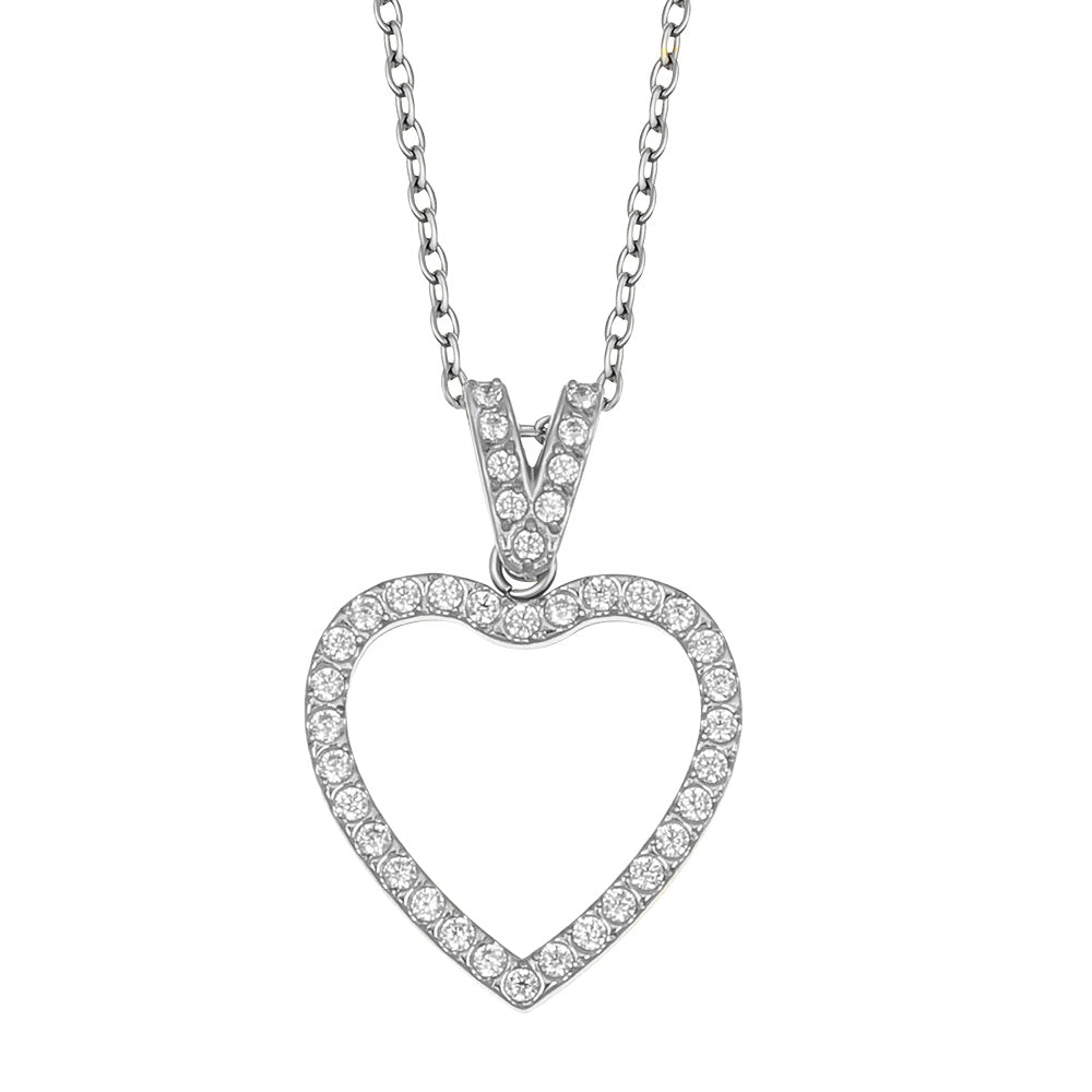 brill heart pendant