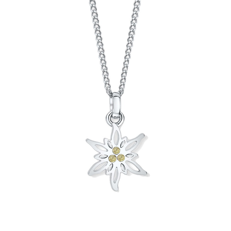 Simone small edelweiss  pendant