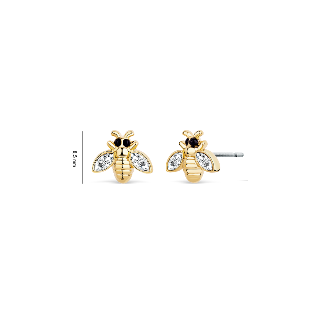 Pendientes de abeja pequeña