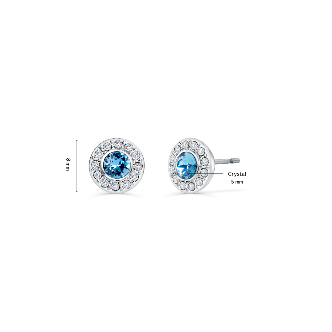 Classic Solitaire Earrings