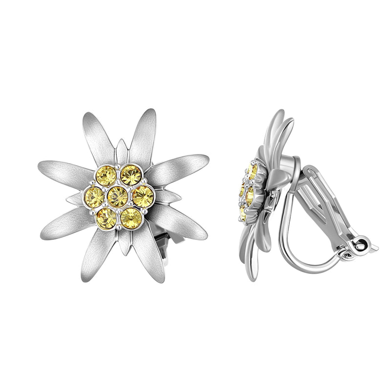 Heidi Edelweiss clip earrings