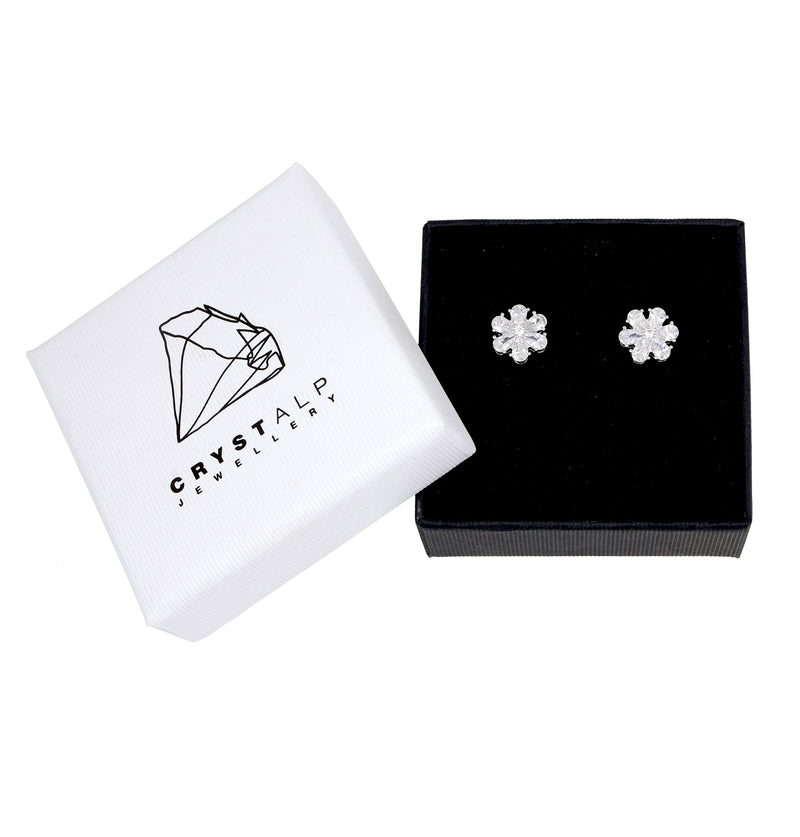 Flower kiss earrings