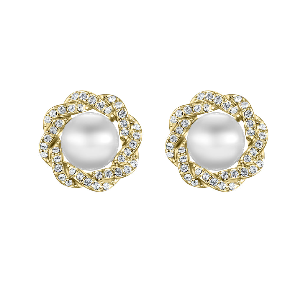 Rich pearl earrings