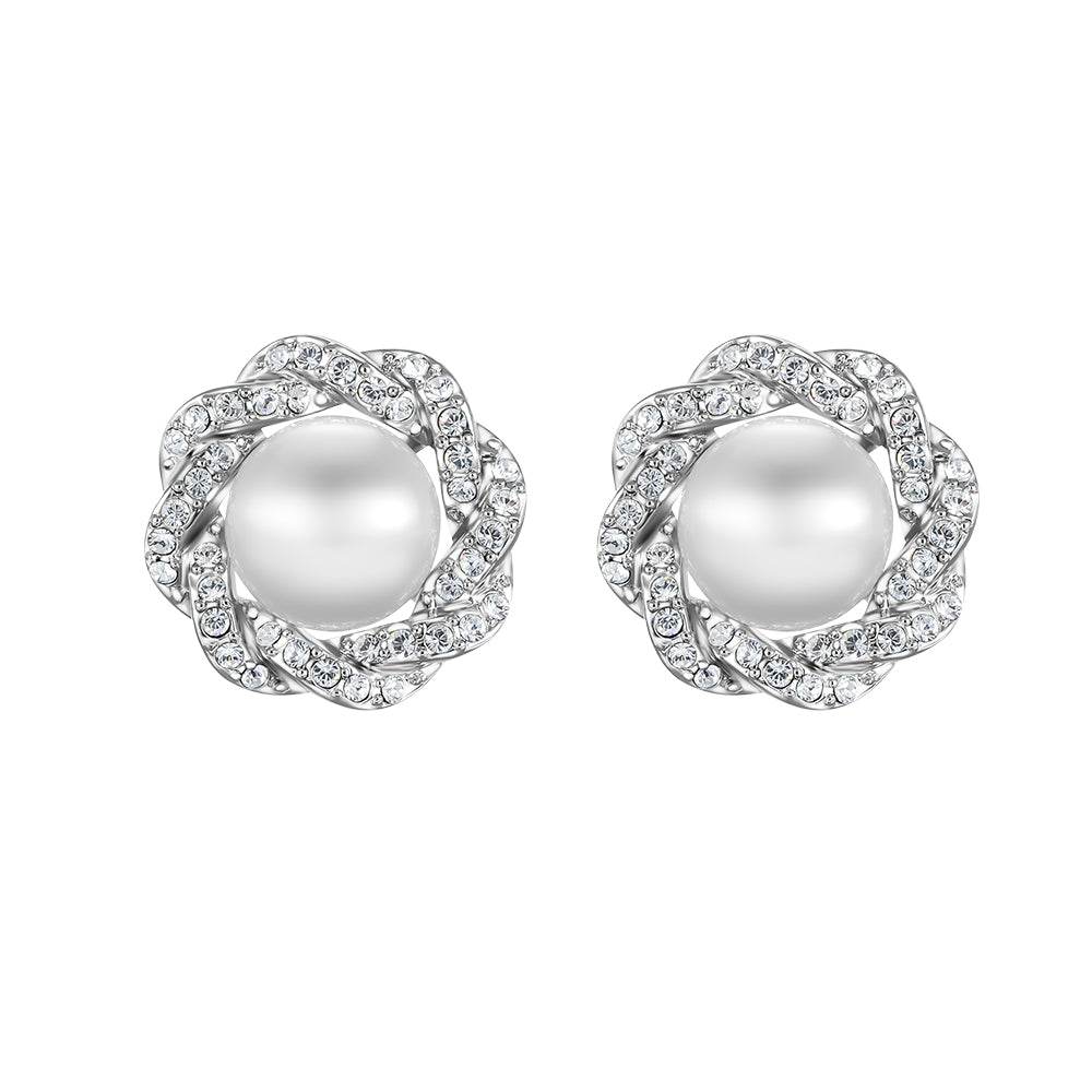 Rich pearl earrings