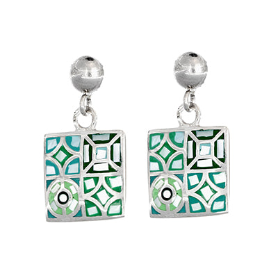 Mosaic earrings