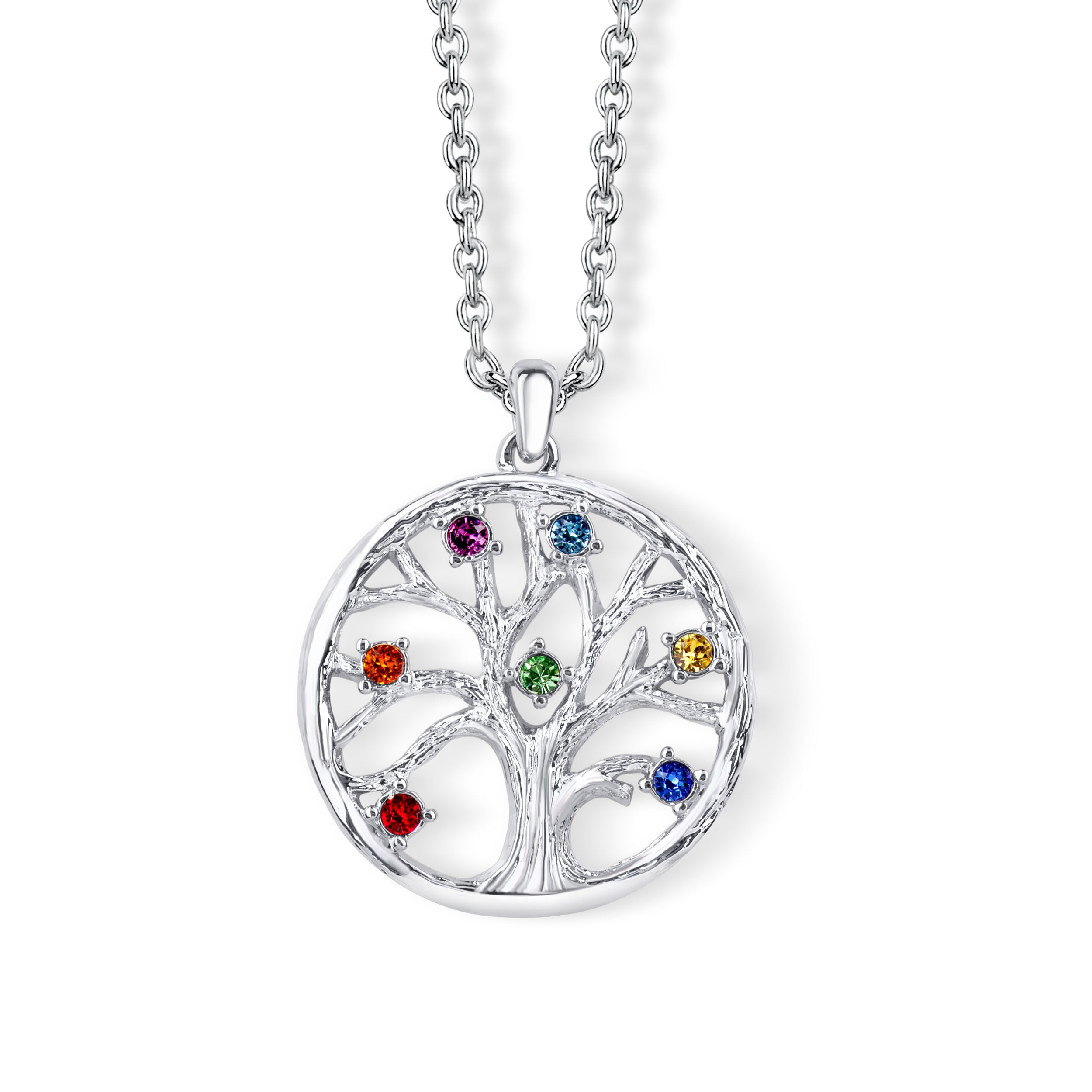 Chakra Tree Of Life pendant with chain