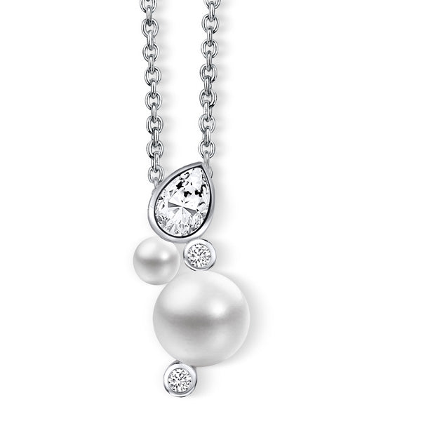 Crystal Pearl Pendant