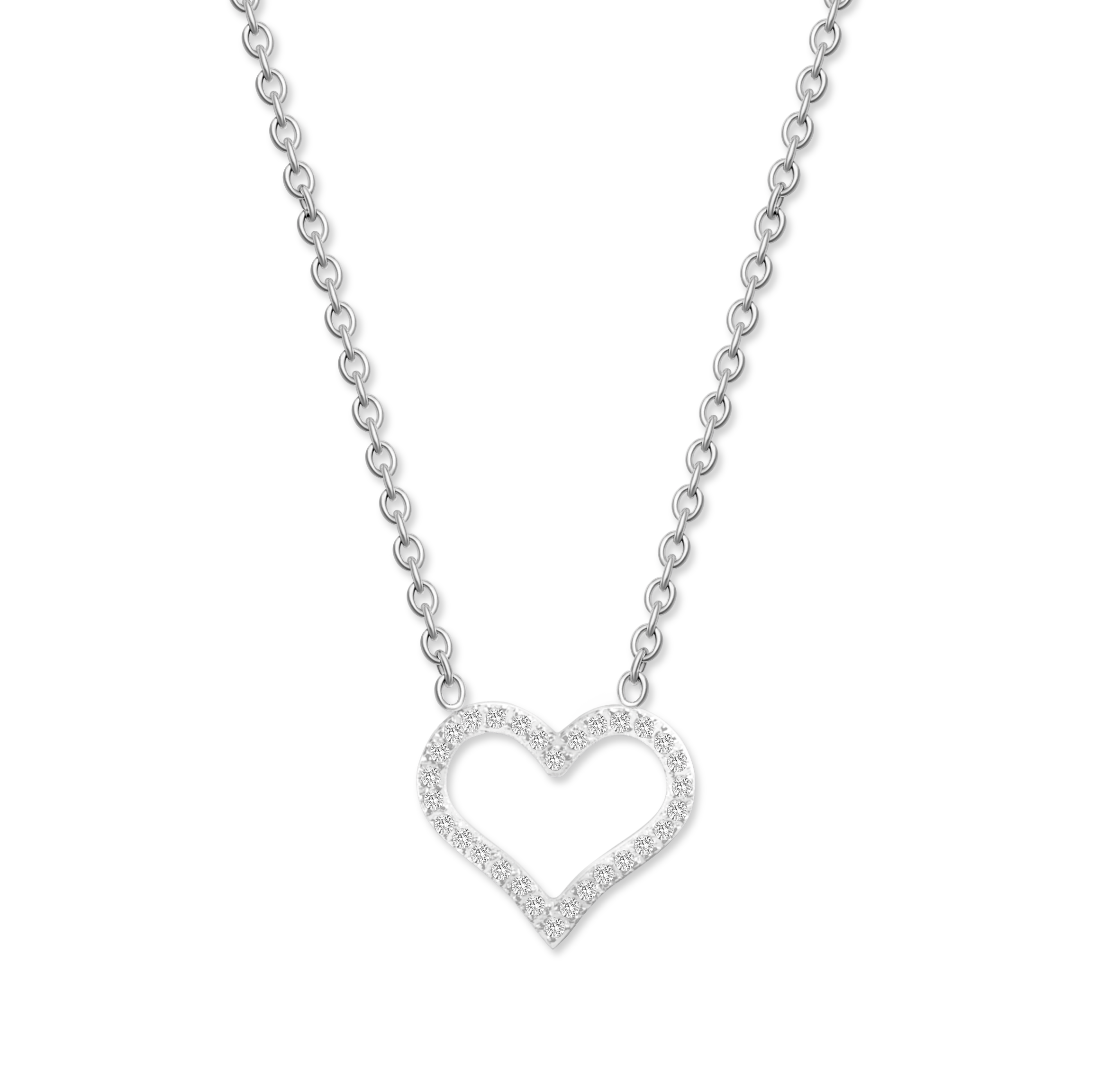 Sparkling Heart Pendant