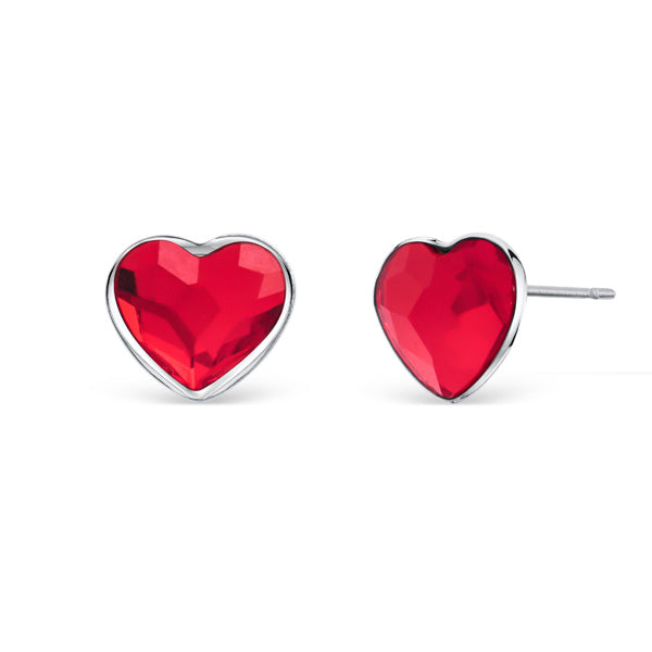 Pendientes de corazón lindos