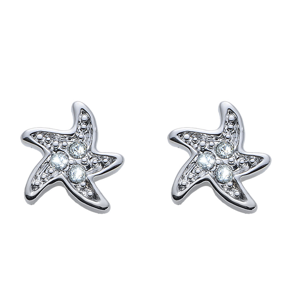 Starfish Small Pin Earrings