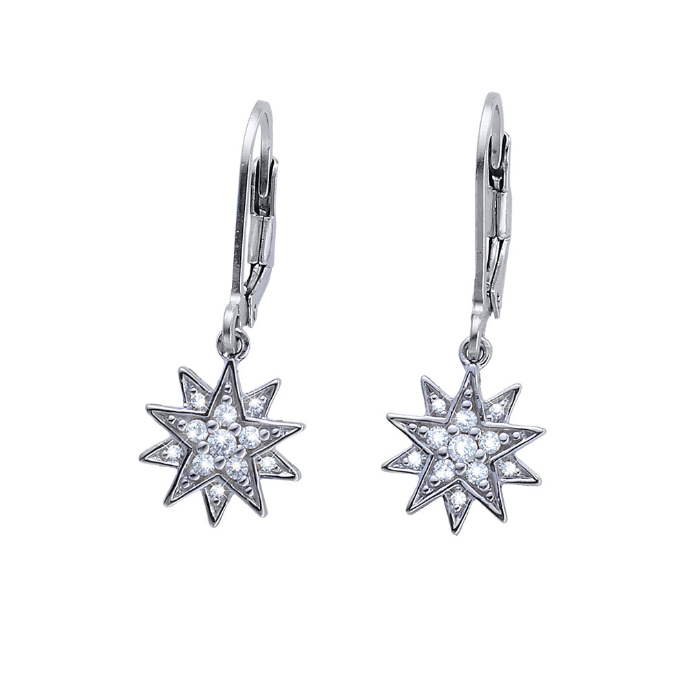 Sisy Silver Hanging Earrings