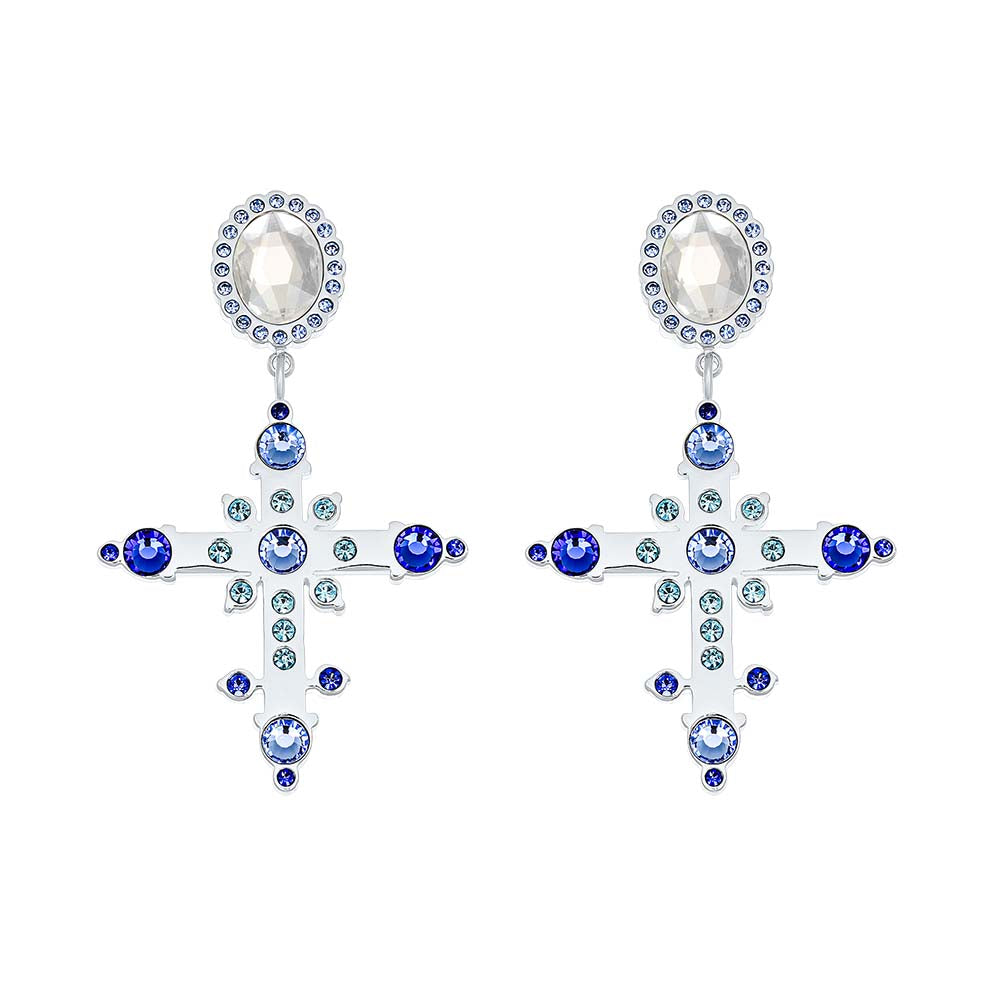 Faith cross earrings