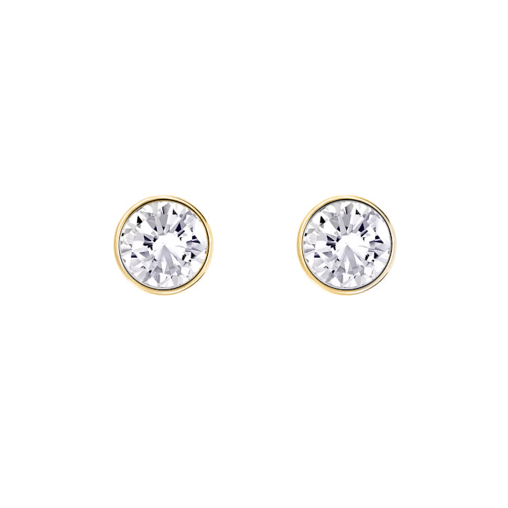 Classic tennis pin earrings